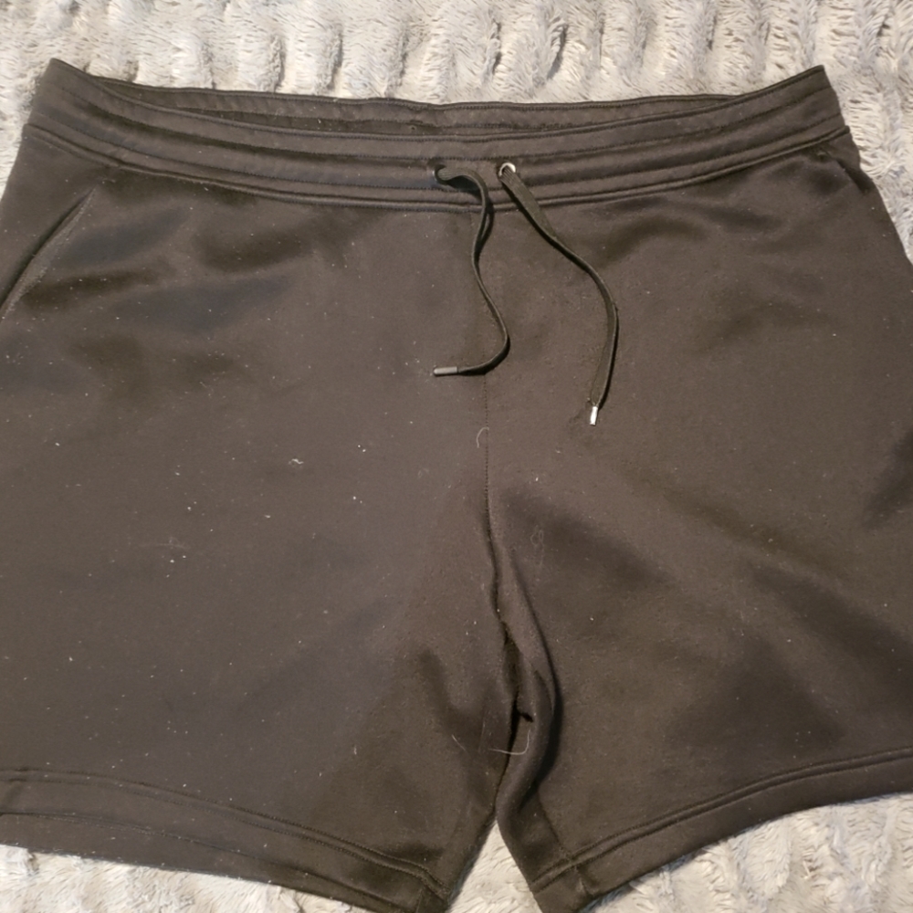 Russell, 2x, black dri-power 360 shorts